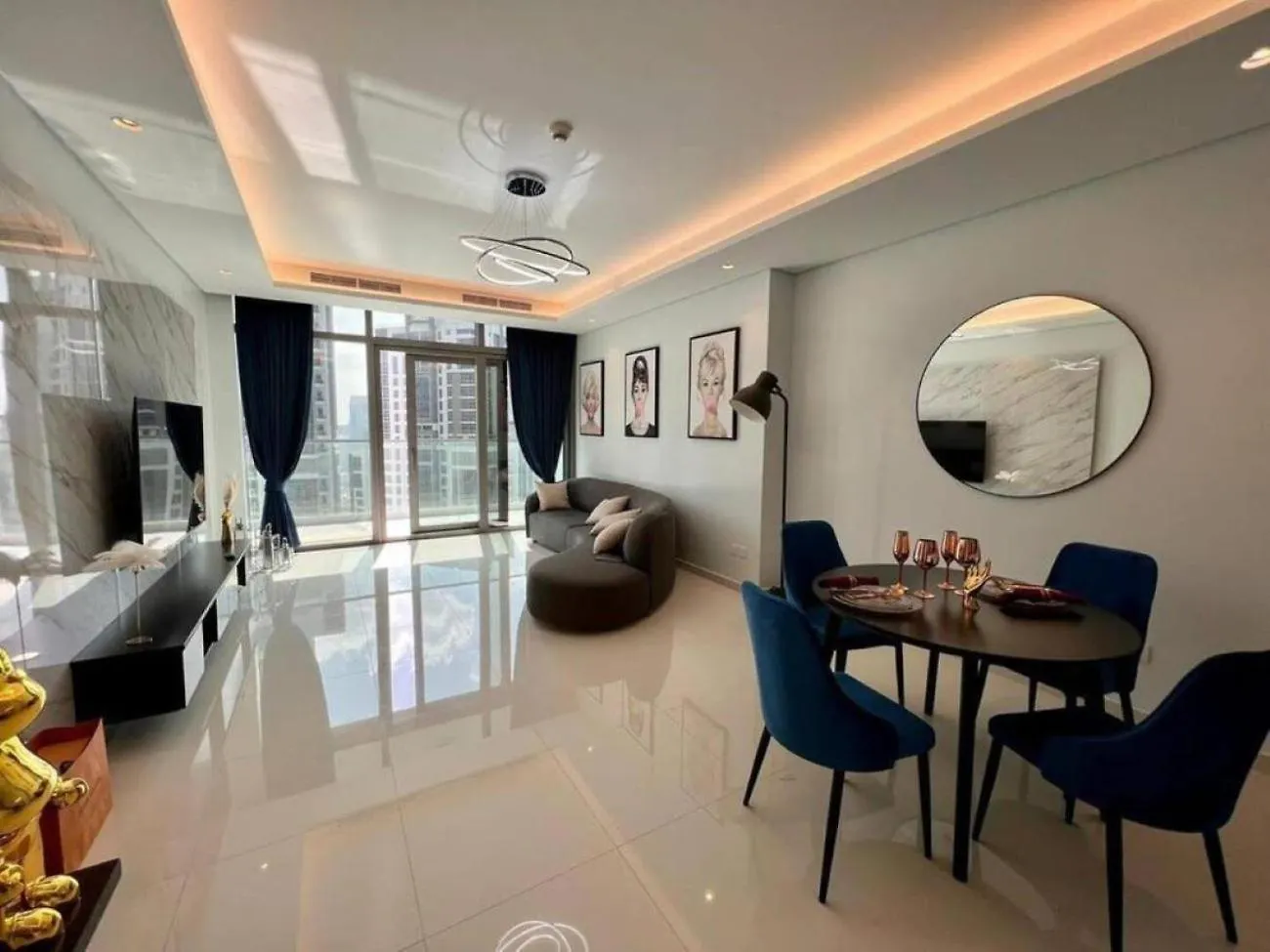 Yps Apartments Paramount Burj View With Large Balcony Infinity Pool Dubai